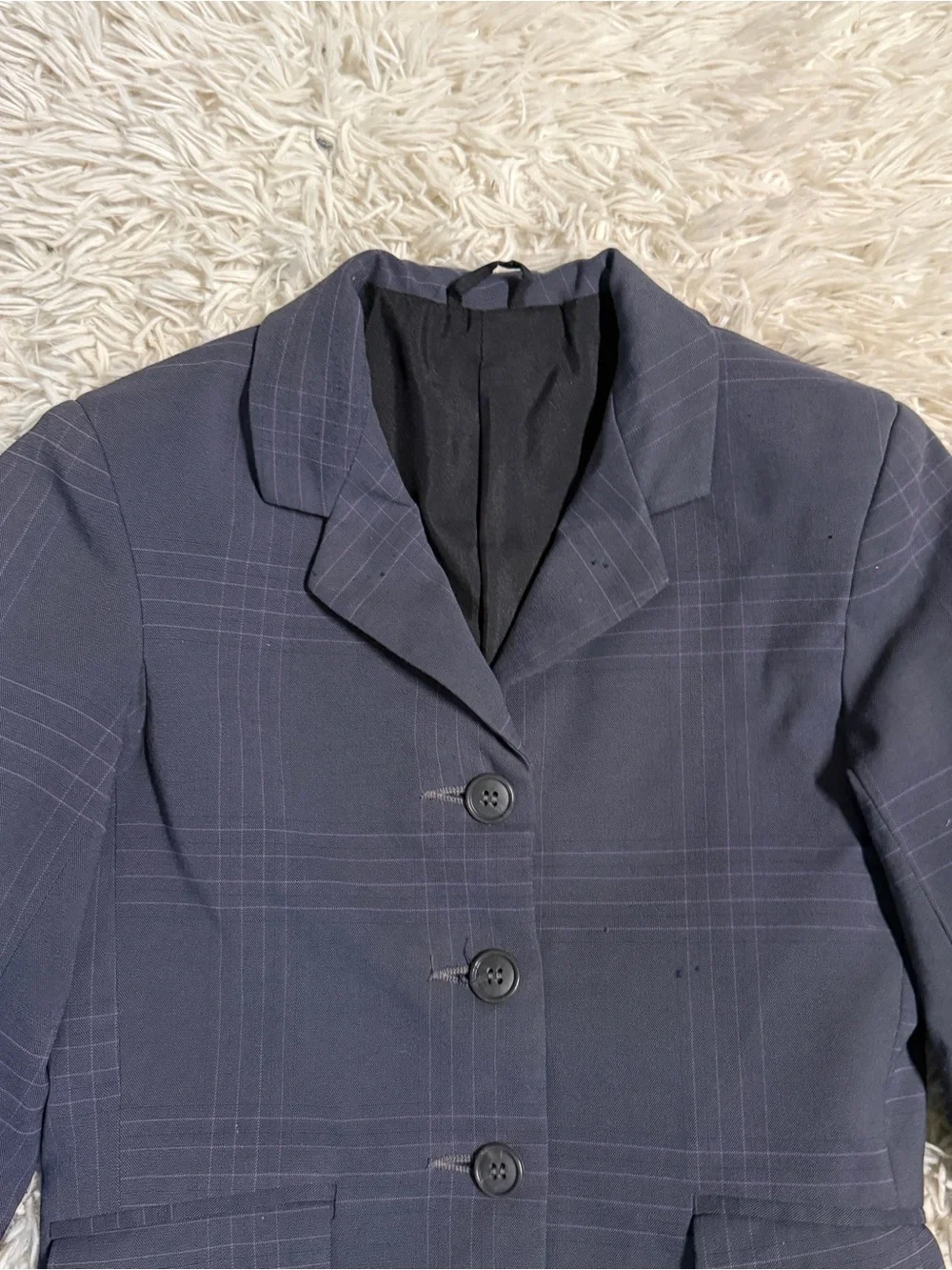 Child’s Size 10R Plaid Tuffrider Horseback Riding Show Coat
